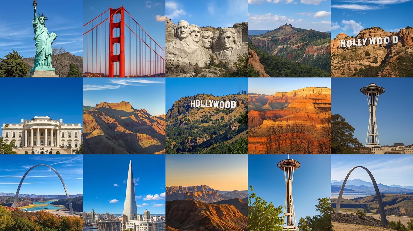 Top 10 famous places in USA